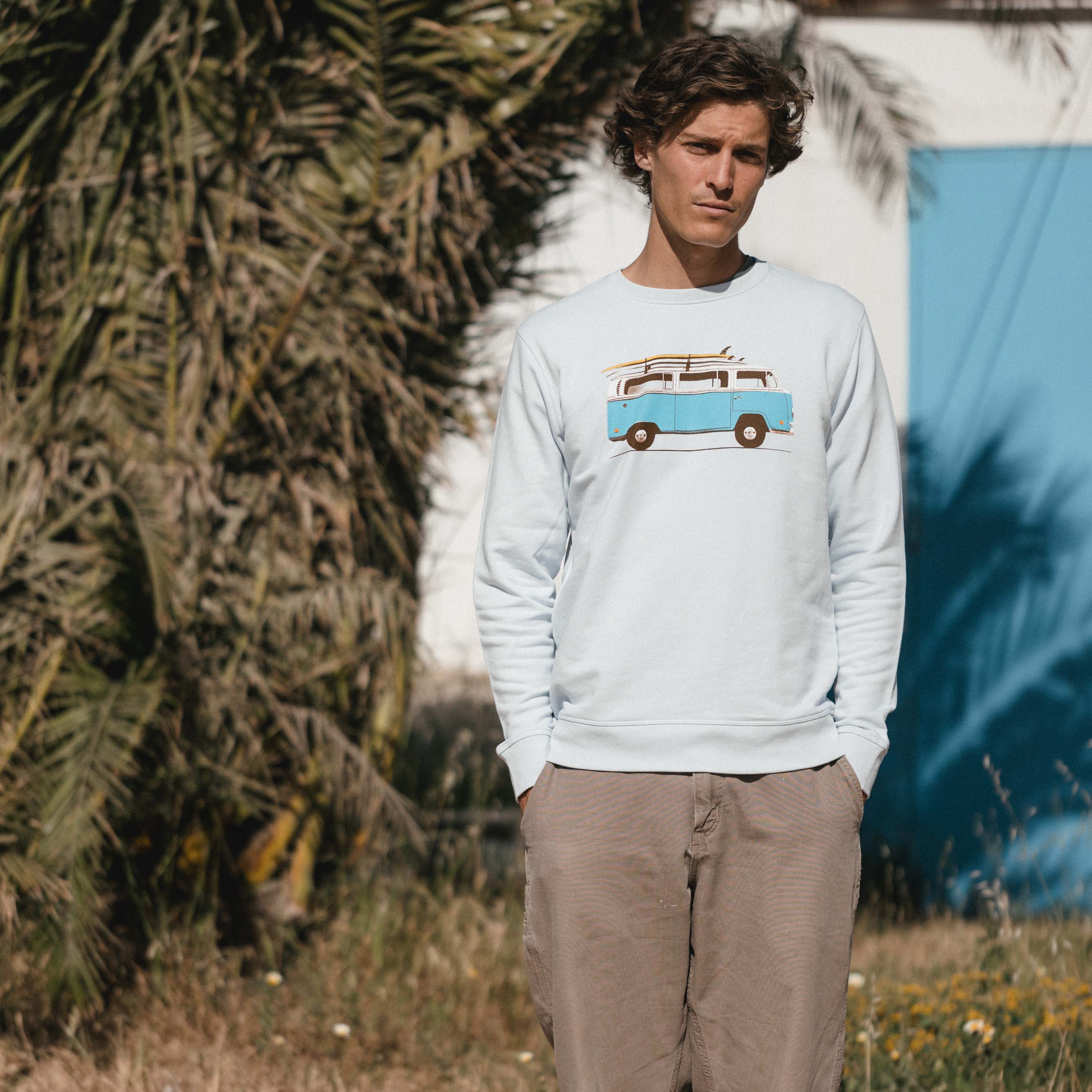 Blue Van Sweatshirt - Image 3