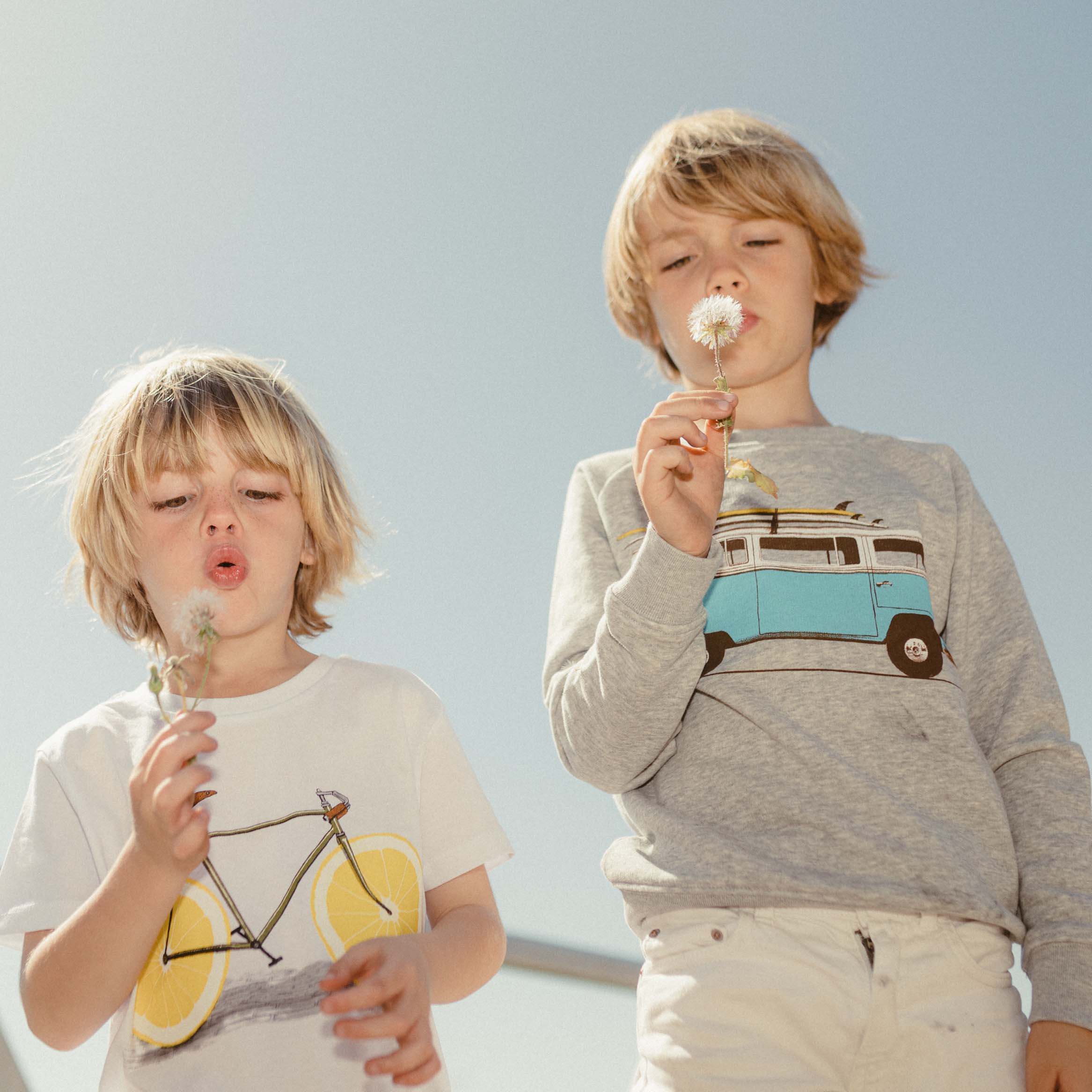 Blue Van Kids Sweatshirt - Image 3