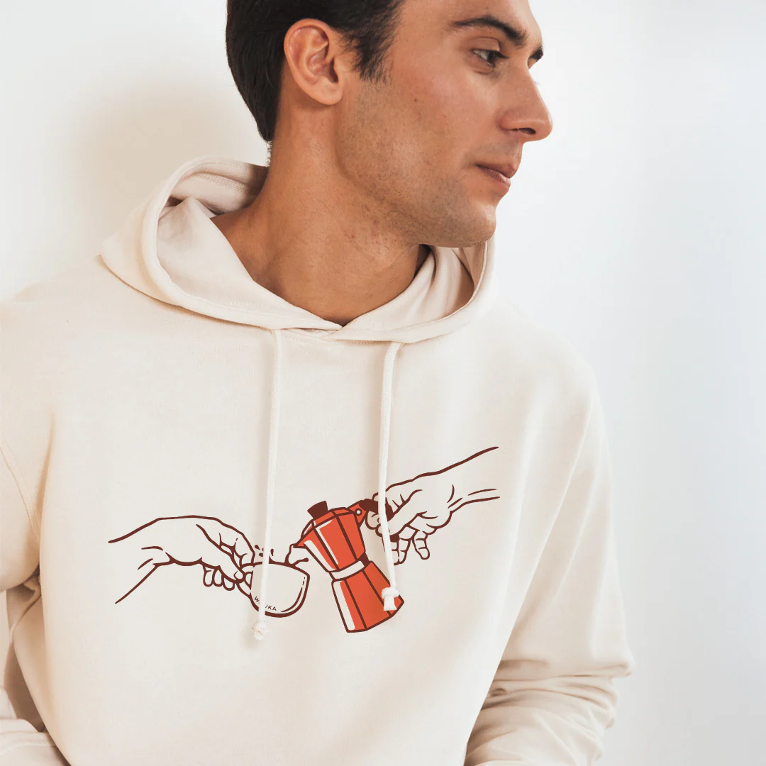 Coffee Art Hoodie - Image 3