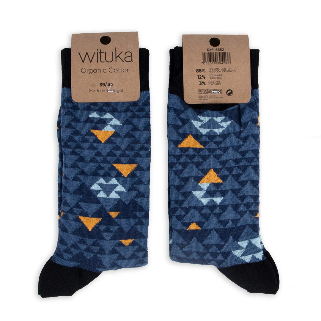 Socks Coloured Triangles - Image 3