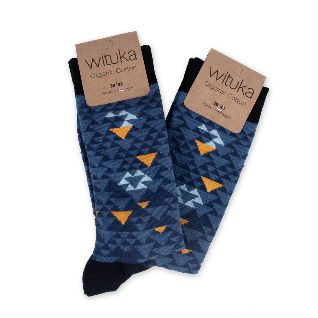 Socks Coloured Triangles - Image 4