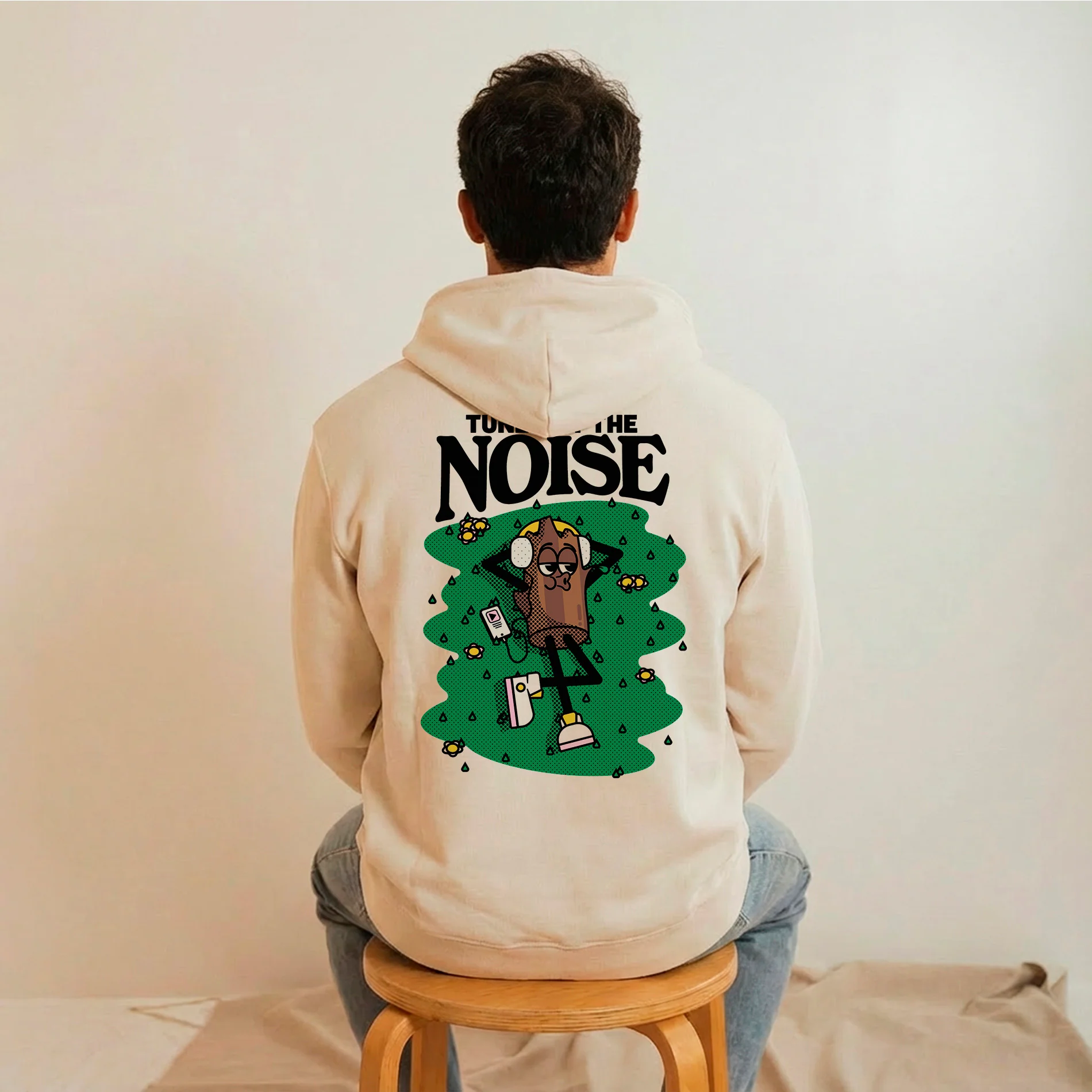 Tune Out The Noise Hoodie - Image 5